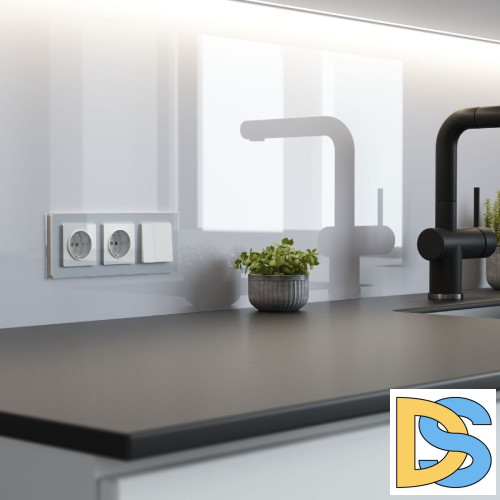 Выключатель одноклавишный проходной с подсветкой Werkel 4690389197260 W1112141 a064001