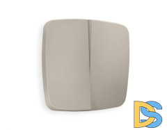 Лицевая панель для выключателя двухклавишного Ambrella Volt Omega OP3630