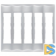 Рамка 5-ая (пятерная), Алюминий, серия Sedna, Schneider Electric