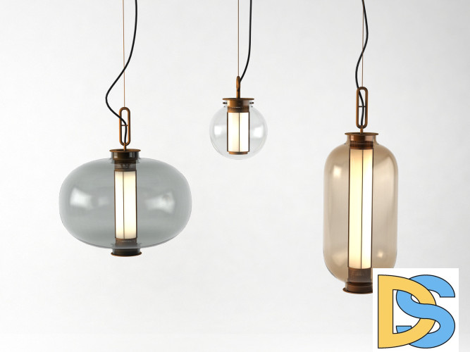 Подвесной светильник Delight Collection Bia 10082P/B amber