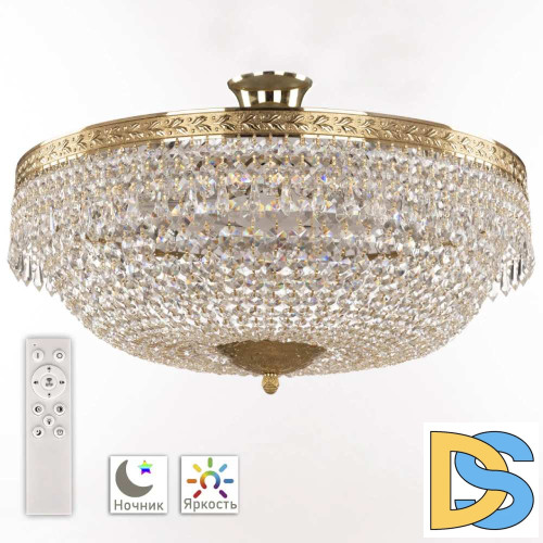 Потолочная люстра Bohemia Ivele Crystal 19011/55IV/LED-DIM G