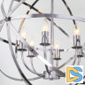 Подвесная люстра Eurosvet Santi 60139/6 хром