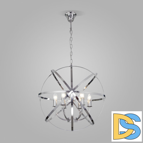Подвесная люстра Eurosvet Santi 60139/6 хром
