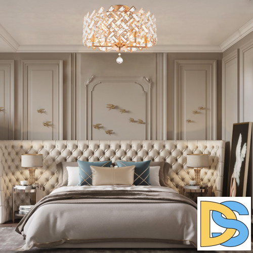 Потолочная люстра Arte Milano Sorrento 377019/6/50/470 GD