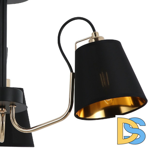 Люстра на штанге Illumico IL6120-3COU-79 BK GD