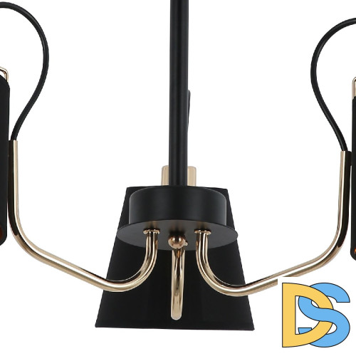 Люстра на штанге Illumico IL6120-3COU-79 BK GD
