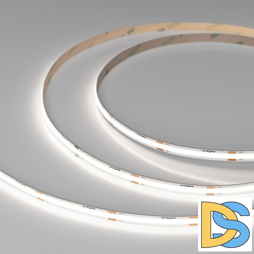 Светодиодная лента Arlight COB-X480-8mm 24V White6000 8 W/m, IP20, CSP, 5m 039057