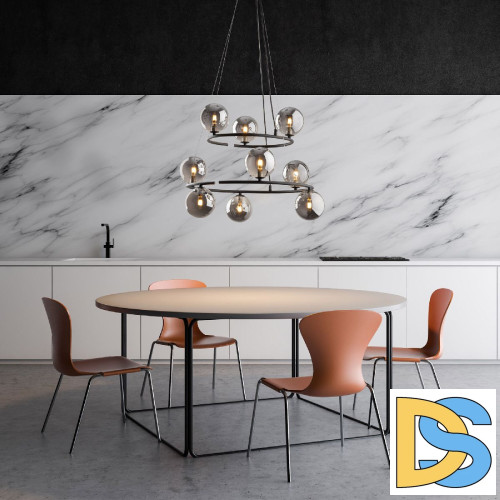 Подвесная люстра TK Lighting 6845 Anabelle a068410