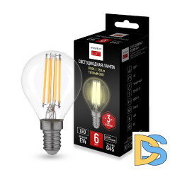 Светодиодная лампа ImperiumLoft E14 6W 2700K 243948-26