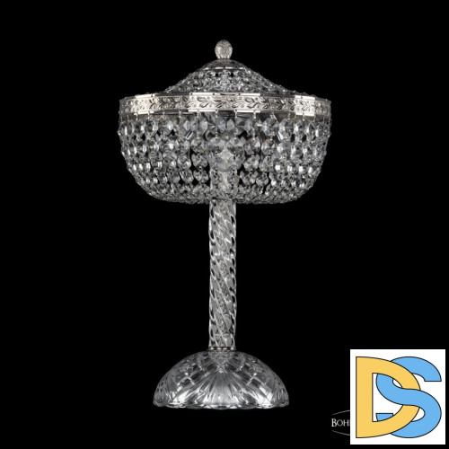 Настольная лампа Bohemia Ivele Crystal 19111L4/25IV Ni