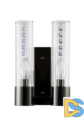 Бра Crystal Lux OTONO AP2 BLACK CHROMIUM/TRANSPARENTE