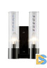 Бра Crystal Lux OTONO AP2 BLACK CHROMIUM/TRANSPARENTE