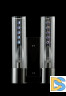 Бра Crystal Lux OTONO AP2 BLACK CHROMIUM/TRANSPARENTE