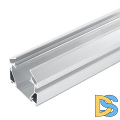 Профиль алюминиевый накладной Feron S26 48286