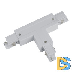 Коннектор Uniel UBX-A31 SILVER 1 POLYBAG