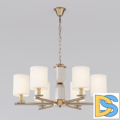 Подвесная люстра Eurosvet Caprera 60146/6 латунь a063858