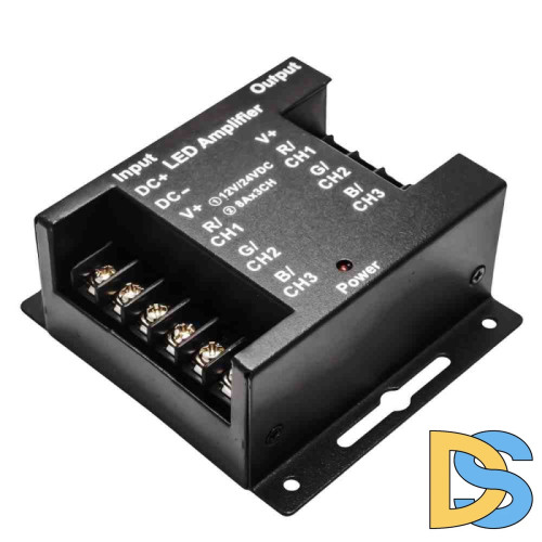 Усилитель RGB Apeyron 12В 288Вт 3 канала*8А 04-04(288)