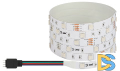 Светодиодная лента Эра 12В 2835 7,2Вт/м RGB 5м IP20 LS5050-7,2-30-12-RGB-IP20-1 year-5m Б0035602