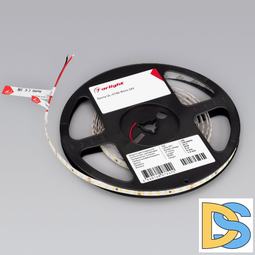 Светодиодная лента Arlight UL-A140-8mm 24V Warm2400 (15 W/m, IP20, 5m) 053455