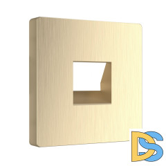 Накладка для телефонной розетки RJ-11 Werkel (шампань рифленый) W1192010