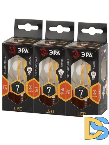 Лампа светодиодная Эра E14 7W 2700K F-LED P45-7W-827-E14 Б0027946