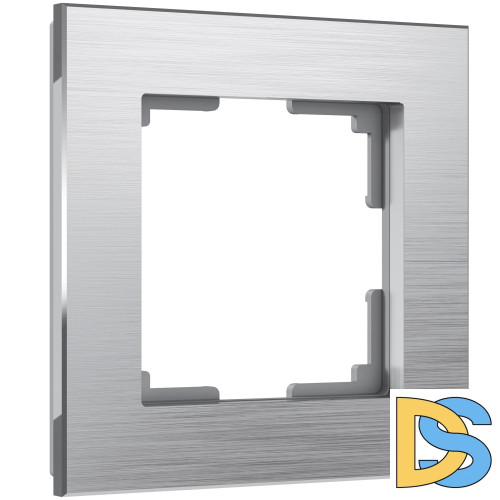 Рамка на 1 пост Werkel Aluminium (алюминий) W0011706