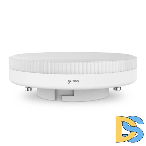 Лампа светодиодная диммируемая Gauss GX53 8W 3000K матовая 108408108-D