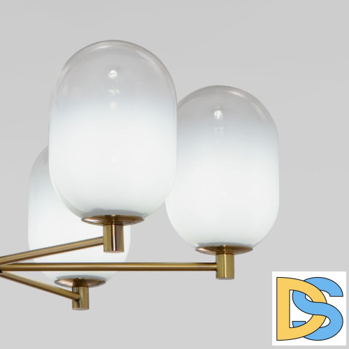 Люстра на штанге Eurosvet Loona 60161/8 латунь a065609