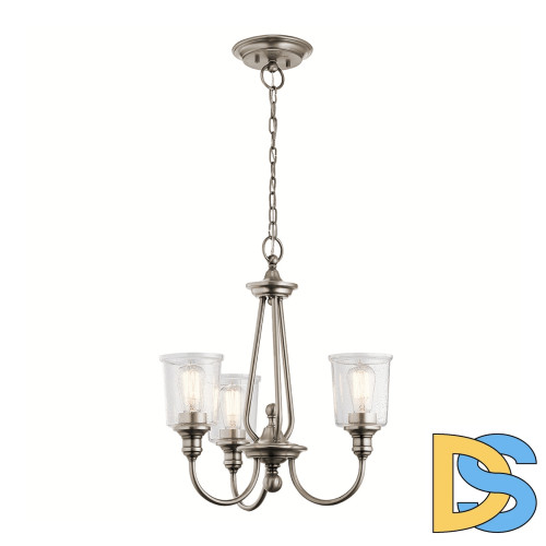 Подвесная люстра Kichler Waverly KL-WAVERLY3-CLP