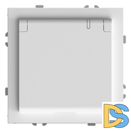 Розетка 1-местная с защитной шторкой Stekker RST16-5112-01 Эмили 49881