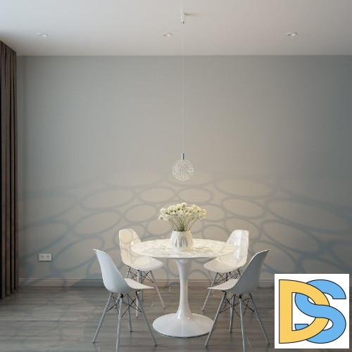 Подвесной светильник Eurosvet Gemini 90353/1 хром a069040