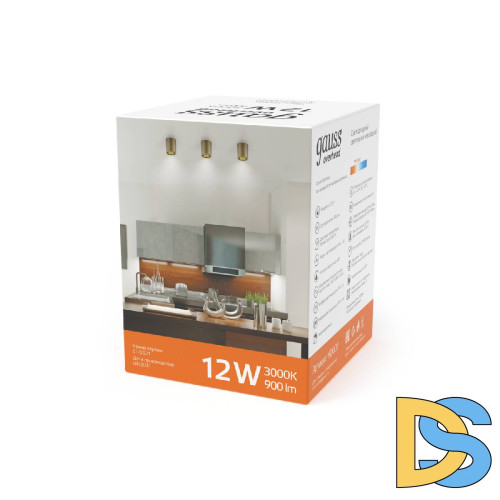 Потолочный светодиодный светильник Gauss Overhead HD001