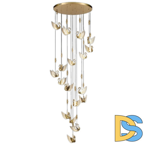 Каскадная люстра Wertmark Letizia WE466.18.306