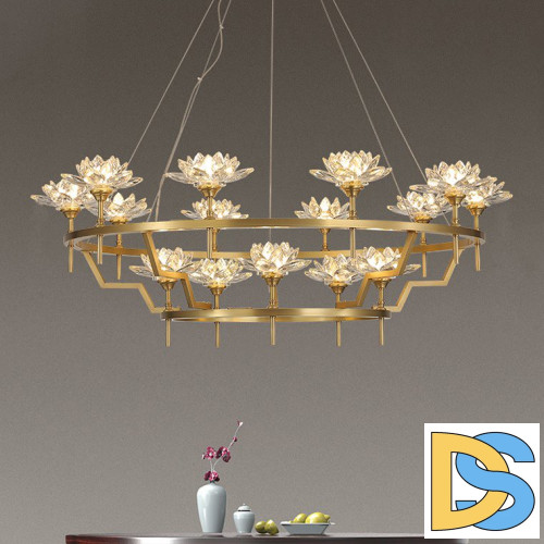 Подвесная люстра ImperiumLoft Lotos 140837-26