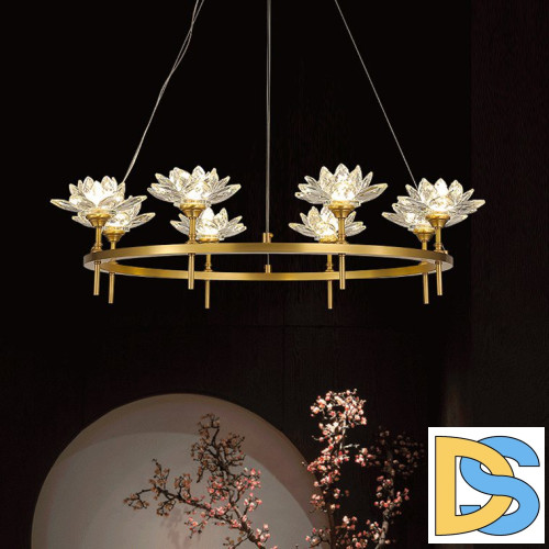 Подвесная люстра ImperiumLoft Lotos 140837-26