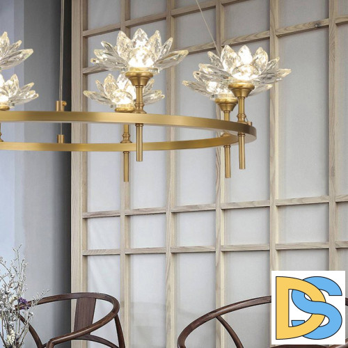 Подвесная люстра ImperiumLoft Lotos 140837-26