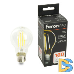 Светодиодная лампа Feron LB-1108 E27 8W 2700K 48892