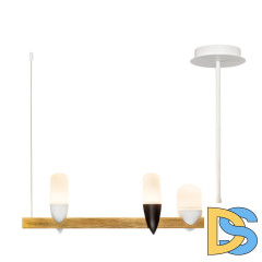 Подвесная светодиодная люстра Loft IT Whisper 1028-3WH