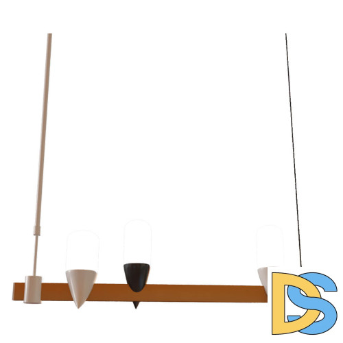 Подвесная светодиодная люстра Loft IT Whisper 1028-3WH