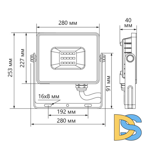 Светодиодный прожектор Feron LL923 32104
