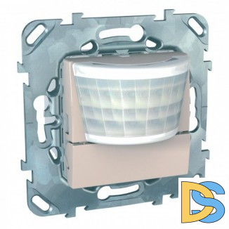 Датчик движения 2300Вт с ручн.упр. 3-х проводная схема, реле, Бежевый, серия Unica, Schneider Electric