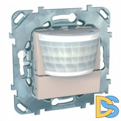 Датчик движения 2300Вт с ручн.упр. 3-х проводная схема, реле, Бежевый, серия Unica, Schneider Electric