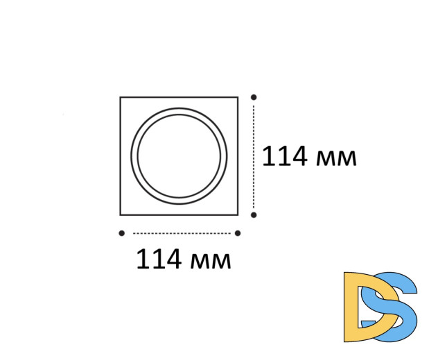 Одинарная рамка Italline IT08-8033 white