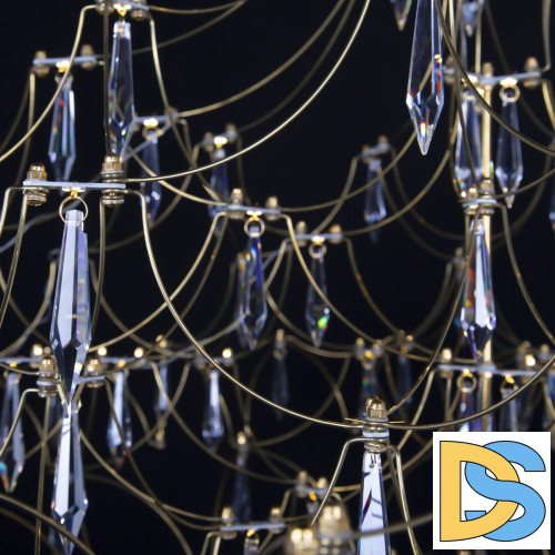 Подвесная люстра Loft IT Mira 10259/1000 Gold Asfour