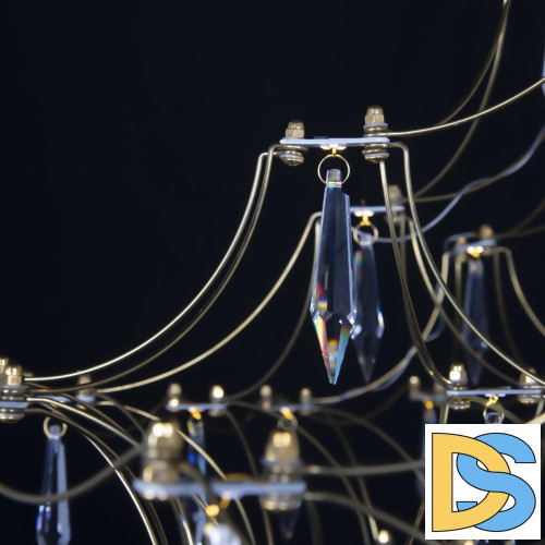 Подвесная люстра Loft IT Mira 10259/1000 Gold Asfour