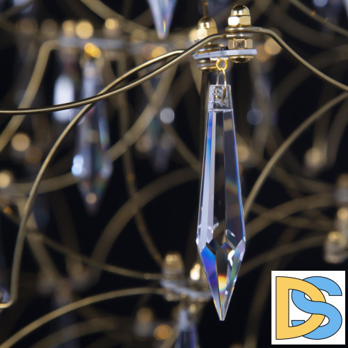 Подвесная люстра Loft IT Mira 10259/1000 Gold Asfour