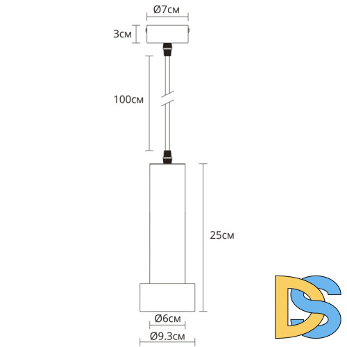 Подвесной светильник Arte Lamp Ran A3147SP-1PB