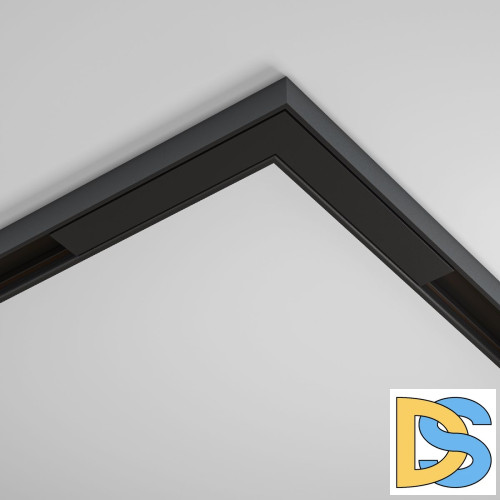 Коннектор угловой накладной Maytoni Basity TRA172CL-11B