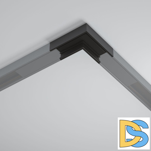 Коннектор угловой накладной Maytoni Basity TRA172CL-11B