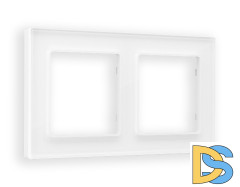 Рамка двухместная Ambrella Volt Platos AF380102